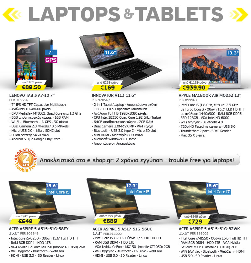 laptops